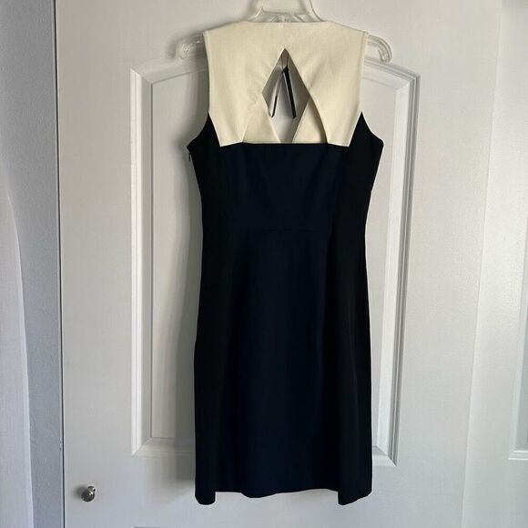 Banana Republic NWT Sloan Sheath Colorblock Dress 10 - Picture 2 of 6